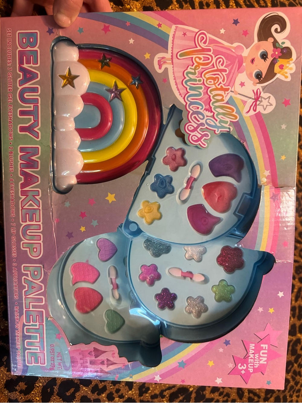 Kids Beauty Makeup Palette - Rainbow & Pastel Set